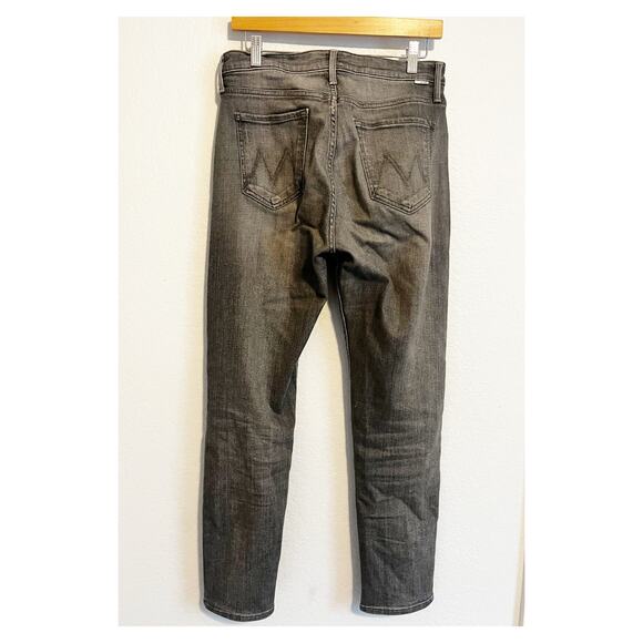 Mother The Tomcat Ankle Straight Jeans Beam Me Up Gray 29 - Picture 3 of 11